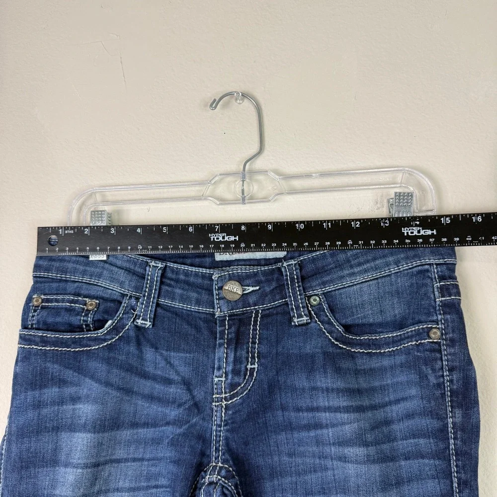 BKE Denim Women's Stella Skinny Denim Ankle Jeans Blue Size 27 X 31.5R